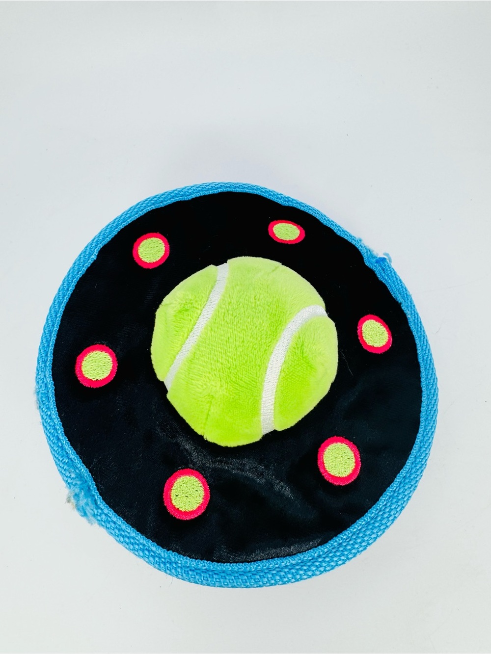 Bark Box “ U.F.O. Ultimate Fetching Object  Space Ship“ Dog Toy Small